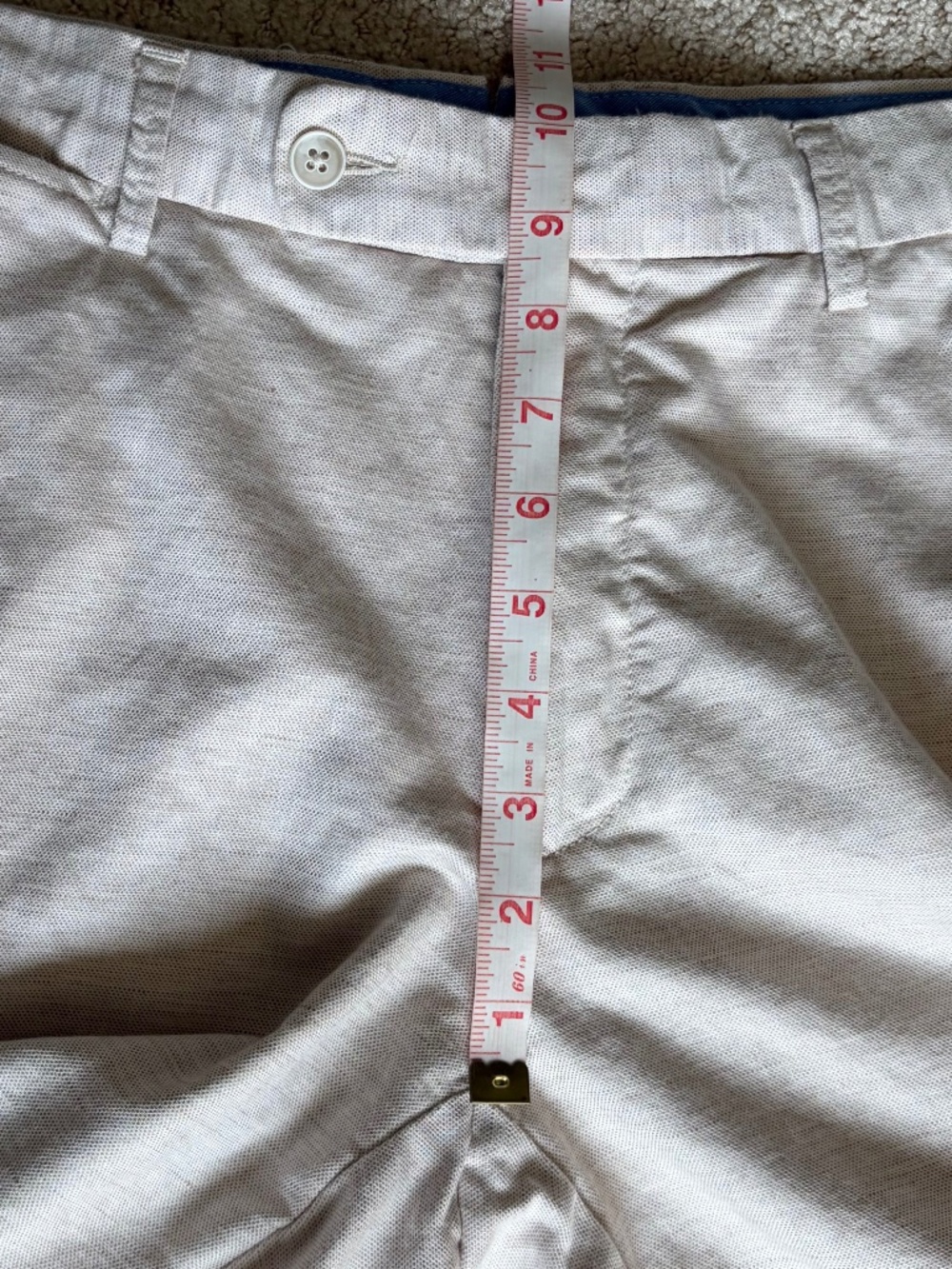 Peter Millar Crown Cool Shorts 24 Natural Cream - Picture 8 of 15
